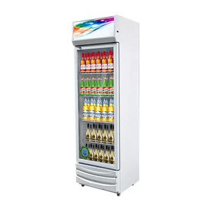 Refrigerador Comercial de Una Puerta a Precio Económico, Refrigerador para Bebidas, <span class=keywords><strong>Congelador</strong></span> <span class=keywords><strong>Vertical</strong></span>, <span class=keywords><strong>Vitrina</strong></span> Refrigerada Abierta para Bebidas - Product Image 2
