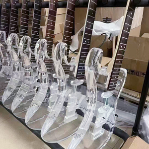 กีตาร์อะคริลิก/ไม้ 6 สาย คุณภาพสูงระดับ OEM สำหรับผู้เริ่มต้น ขนาด 39 นิ้ว ระบบปิ๊กอัพ S-S-H วัสดุไม้เมเปิลด้านข้าง - Product Image 4