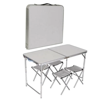 Table pliante en aluminium pour équipement de camping Table en béton pour l'extérieur Table pliable pour camping et randonnée Produits Table et chaise