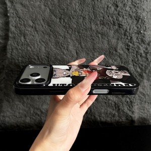 Coque de téléphone portable en acrylique personnalisée avec impression OEM d'usine, motif dessin animé Sasuke, pour iPhone 11 12 13 14 15 16 17 Pro Max, vente en gros - Product Image 4