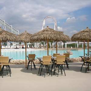 Otel uygulaması için Bali kabin bahçe pavyonu için geleneksel tarzı su geçirmez yapay hasır çatı - Product Image 3