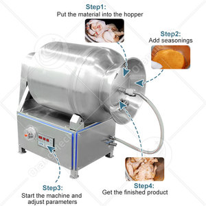 Máquina Marinadora de Alimentos ORME Comercial, Pequeña y Mediana, de Sobremesa, con Vaso de Vacío para Marinar Carne Congelada - Product Image 3