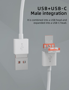 Lettore di Schede di Memoria OTG 7-in-1 Multi USB-A USB-C con 3 Porte USB, SD, TF, Doppia Ricarica per iPhone, iPad, Android, Laptop, Plug & Play - Product Image 6
