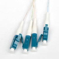 Connecteur personnalisé en usine, tube en acier mini 0,9 mm, répartiteur de fibre optique FTTH - LC UPC, 1x2/1x4/1x8/1x16, pour FTTX 1m G657A2