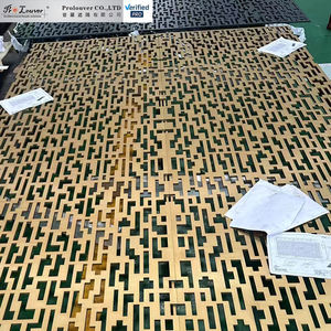 Paneles de Revestimiento de Paredes Exteriores de <span class=keywords><strong>Fachadas</strong></span> de Aluminio, Lámina de Aluminio, Paneles Perforados <span class=keywords><strong>con</strong></span> Revestimiento de PVDF - Product Image 4