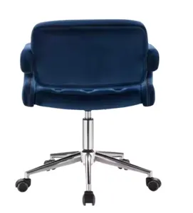 2024 sedia da ufficio in pelle sintetica con struttura in metallo colorato, Design unico di alta qualità