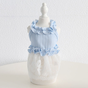 2025 Latest <strong>Graceful</strong> Spring Summer Dog <strong>Pet</strong> Lace Dress - Product Image 4