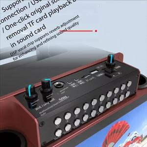Altoparlante Bluetooth <span class=keywords><strong>con</strong></span> Schermo, Speaker per Esterni, Altoparlante Multimediale per Casa e KTV, Supporto USB/<span class=keywords><strong>MP3</strong></span>/AVI, Manopole di Regolazione del Volume - Product Image 2