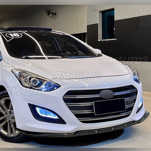 Car Front Bumper Lip Spoiler Diffuser Splitters Body Kit Aprons Cover Guard Trim for Hyundai I30 MK2 MK2.5 2012-2017 - Product Image 6