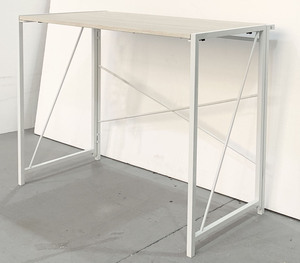 Moderno durevole MDF in legno melamina metallo <span class=keywords><strong>Computer</strong></span> studio scrivania Design pieghevole per l'home Office o uso scolastico - Product Image 4