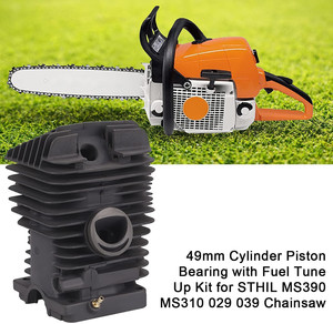 ชุดลูกสูบ แหวนลูกสูบ แหวนล็อค สำหรับเลื่อยโซ่ยนต์ <span class=keywords><strong>STIHL</strong></span> MS390 MS310 029 039 MS <span class=keywords><strong>390</strong></span> 310 ขนาด 49 มม. - Product Image 3
