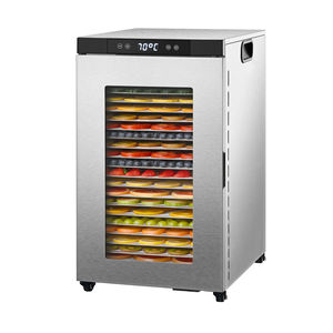 مجفف طعام تجاري سعة كبيرة 22 صينية مجفف فواكه كهربائي وآلات تجفيف الخضار والفلفل الحار للبيع - Product Image 5