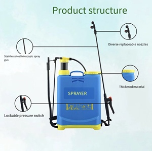 เครื่องพ่นสเปรย์ด้วยตนเอง16L ฉีดพ่นด้วยสเปรย์ฆ่าเชื้อโรคเครื่องพ่นสารเคมีสนามหญ้า - Product Image 6