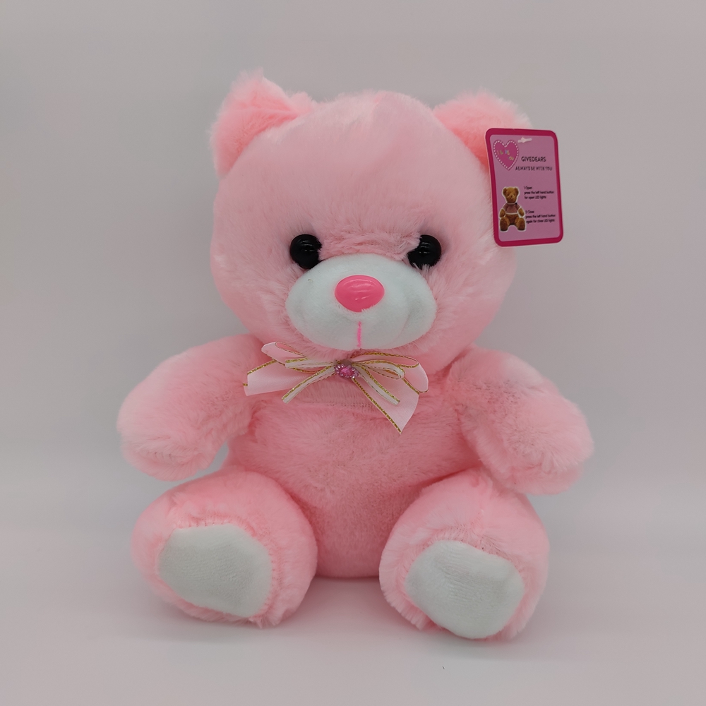 22 cm rosa orso