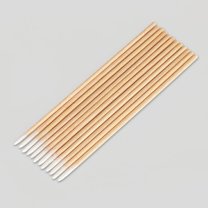 Hisopos de algodón Bonson de 10 cm con punta en forma de bastón de madera para cosmética, decoración de uñas, maquillaje y limpieza. - Product Image 4
