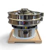 Machine de tamisage vibratoire haute performance pour poudres d'épices et d'herbes, tamis vibrant en acier inoxydable 304/316L pour la transformation alimentaire