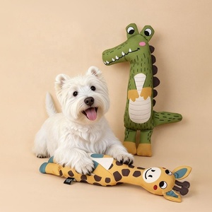 ของเล่นสุนัขรูปสัตว์มีเสียงบีบ ยี่ห้อ Minusone รุ่น Animal Design รูปแรคคูน วอลรัส นกนางนวล เต่า ยีราฟ สิงโต จระเข้ นกกระทา ของเล่นสัตว์เลี้ยงแบบมีเสียงบีบ - Product Image 5