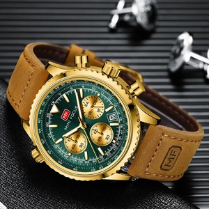 Montres personnalisées avec logo pour hommes, mouvement à quartz japonais, bracelet en cuir, prix des montres - Product Image 4