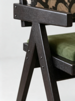 Chaise de salle à manger en bois d'hévéa, vente en gros, fabricant, expédition en conteneur