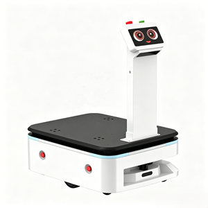 Robot de transport d'entrepôt haute précision, <span class=keywords><strong>AGV</strong></span> logistique, charge de 100 kg, navigation laser SLAM, recharge automatique et évitement d'obstacles - Product Image 5
