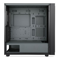 ATX Gaming Desktop case Dual Server Chassis Gaming Computer Full Aluminum Alloy Panel Rotated Glass Overhead 360 Cold Row