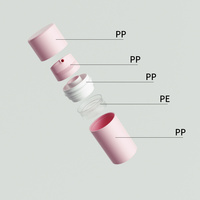 Fabricant de bouteilles en PP Emballage cosmétique 30/50/80/100/120/150ML Récipient sans air Emballage plastique rond pointu pour les soins corporels