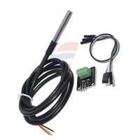 Sonde de capteur de température numérique YJJ DS18B20 pour la détection de la température de l'eau avec boîtier étanche en acier inoxydable