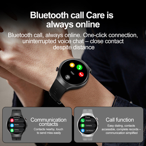 Nouvelle montre connectée pour hommes, écran tactile complet, boussole, appel BT, lampe <span class=keywords><strong>de</strong></span> poche, activité sportive, fitness, fréquence cardiaque, étanche - Product Image 4