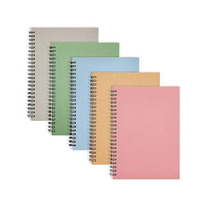 Cuaderno de Cartón Rosa, Papelería Personalizada Barata, Cuaderno Espiral de Papel para Escribir - Product Image 2