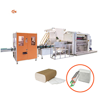 Machine de laminage informatisée à haute productivité avec pompe et engrenage pour la production de papier toilette