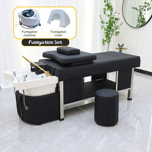 Beliebter, Erschwinglicher 2026 Kopfhaut-Spa-Behandlungsstuhl mit Massagefunktion, Waschbecken und Bequemem Nackenkissen - Product Image 3