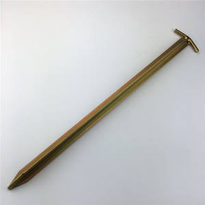 Clous de tente <span class=keywords><strong>d</strong></span>'extérieur en forme de T, 30cm, 40cm, 50cm, clous de tente renforcés, multi-spécifications - Product Image 4