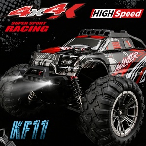รถบังคับวิทยุ SJY-KF11 2.4G ขับเคลื่อนสี่ล้อ ขนาด 1:16 พร้อมมอเตอร์แบบแปรงถ่าน 390 ความเร็ว 30 กม./ชม. กันน้ำกระเซ็น รถดริฟท์ออฟโรด รถแข่ง - Product Image 4