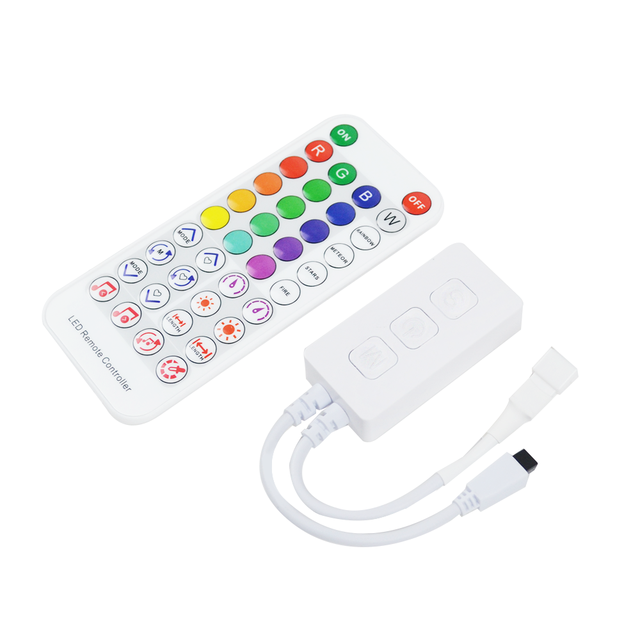 SP611E SP511E WIFI Blue Tooth Music Sync Controller Remote Control for Addressable RGB Pixel LED Strip APP DC Dimmers Controller
