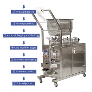 Máquina Envasadora Vertical de Líquidos para Chocolate, Leche, Salsa de Soja, Crema y Pasta de Sésamo, con Sellado de Tres Lados en Bolsas de PE - Product Image 2