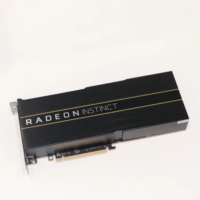 New for Radeon Instinct MI50 32GB Workstation GPU with HBM2 7nm Technology Fan Cooling Supports PS/CAD/AI/AE PG172