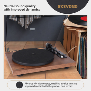 Tapete Antideslizante de Vinilo para Discos LP de Calidad Premium, Tapete para Tocadiscos, Tapete para Tocadiscos de Fábrica - Product Image 6