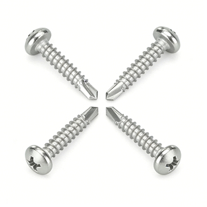 Tornillos Autorroscantes de Cabeza Plana para Puertas de Aluminio y Instalación, Medidas Métricas, Especial de Fábrica Bibo Yaente - Product Image 5