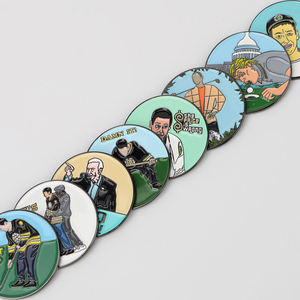 Marqueur de balle de <span class=keywords><strong>golf</strong></span> à faible MOQ, marqueur de balle de <span class=keywords><strong>golf</strong></span> magnétique en forme de pièce de monnaie, outil de réparation de divot, marqueur de balle de <span class=keywords><strong>golf</strong></span> personnalisé - Product Image 2