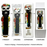Poignée de robinet à bière en résine personnalisée pour bar, pub, distributeur de bière artisanale avec logo, OEM, marque privée, vente en gros