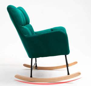 Nordic Style Einzels ofa Liege Moderne einfache Schaukel Liege für Zuhause <span class=keywords><strong>Red</strong></span> Lazy Wohnzimmer für Schlafzimmer oder Bar - Product Image 4