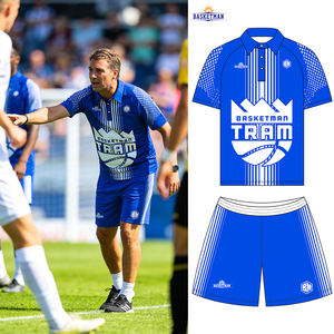 Новая футбольная форма с сублимационной печатью, ретро-дизайн, для команд и клубов - Product Image 3