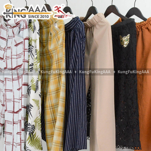 กางเกงขายาวทรงหลวมสไตล์ไทยมือสอง KingAAA  เสื้อผ้ามือสองขายส่งแบบยกกระสอบ  เสื้อผ้ามือสองคละแบบสำหรับใส่ทุกวัน - Product Image 6