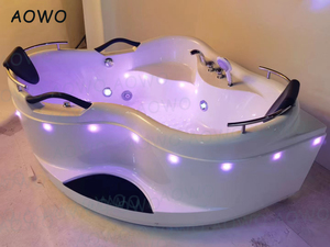 Baignoires de SPA yacuzzi <span class=keywords><strong>Baignoire</strong></span> à tourbillon intérieur, <span class=keywords><strong>Baignoire</strong></span> de bain Yakuzzi <span class=keywords><strong>Balneo</strong></span> coin Eau Chaude - Product Image 2