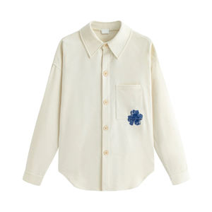 <span class=keywords><strong>Réplica</strong></span> <span class=keywords><strong>de</strong></span> la Camiseta Polo Casual con Diseño Floral <span class=keywords><strong>de</strong></span> Primavera-Otoño <span class=keywords><strong>de</strong></span> Doll's para Hombre y Mujer, Camiseta Casual Holgada y Cómoda - Product Image 3