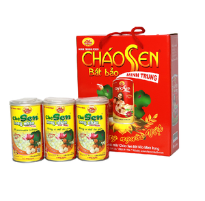 Porridge traditionnel vietnamien en conserve aux graines de lotus et longanes 365g – Dessert rapide et rafraîchissant – Vente en gros - Product Image 3