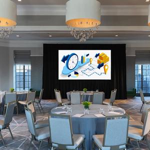 180 pouces 4:3 écran de <span class=keywords><strong>projecteur</strong></span> Portable pliage rapide <span class=keywords><strong>toile</strong></span> de Projection avant arrière <span class=keywords><strong>avec</strong></span> Kit de robe noire pour l'extérieur - Product Image 2