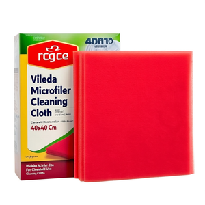 Panno in microfibra Vileda rosso 40x40 cm per uso domestico - Product Image 2