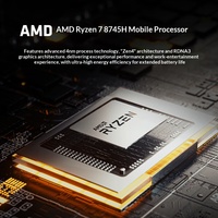 Nueva Revolución Mecánica Imini Pro830 Mini PC Computadora de Escritorio Empresarial (AMD R7-8745H 32G 1T SSD) Windows 10 Sin Monitor