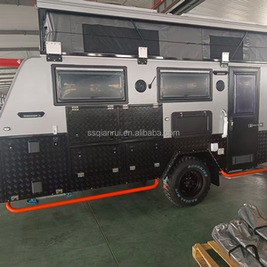 Caravanes de camping hybrides, cuisine coulissante en aluminium, <span class=keywords><strong>caravane</strong></span> de voyage électrique, camping-car tout-terrain, équipements de voyage de luxe - Product Image 4